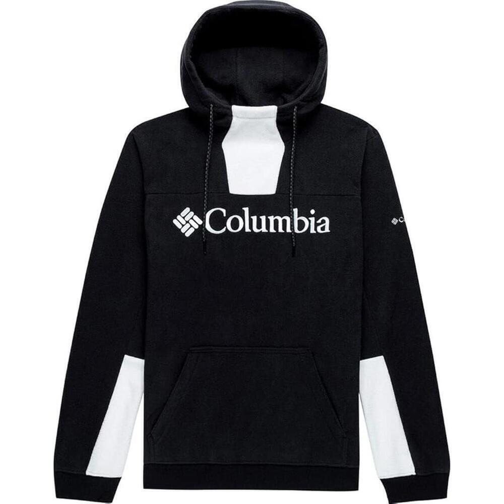 Columbia Men's Lodge™ Active-Fit Colorblocked Fleece Logo Hoodie sz.XXL - Picture 4 of 4